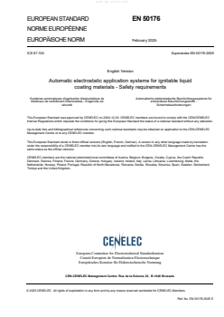 SIST EN 50176:2025 - BARVE - Page 3 preview