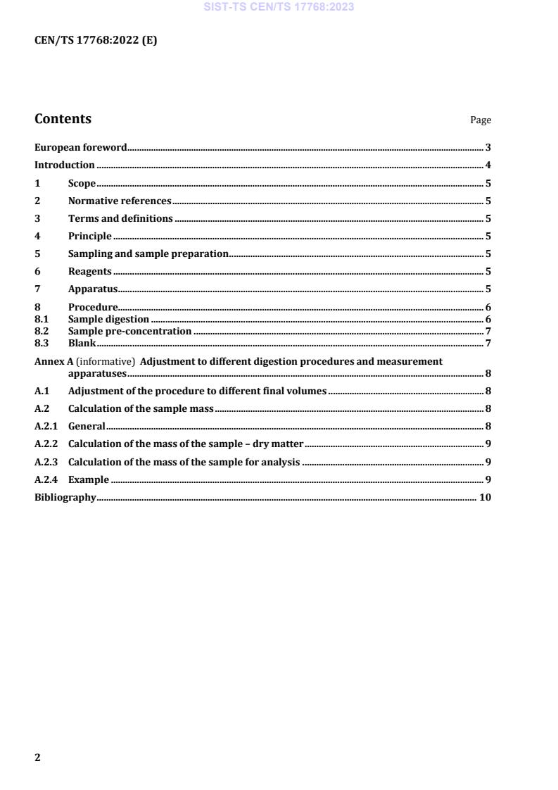 SIST-TS CEN/TS 17768:2023 SIST-TS CEN/TS 17768:2023 - Page 4 preview