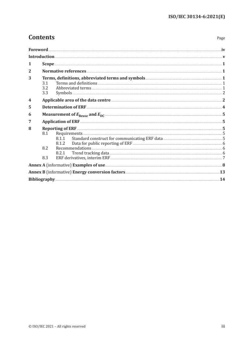 ISO/IEC 30134-6:2021 ISO/IEC 30134-6:2021 - Information technology — Data centres key performance indicators — Part 6: Energy Reuse Factor (ERF)
Released:8/11/2021