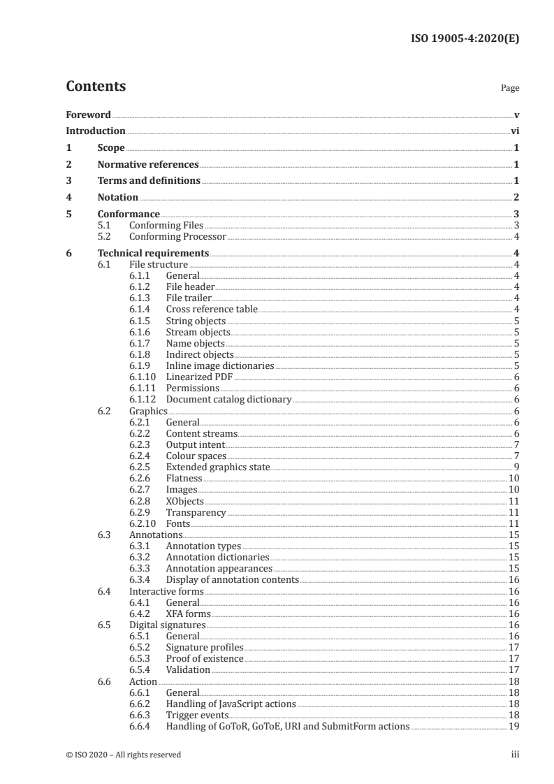 ISO 19005-4:2020 - Document management — Electronic document file format for long-term preservation — Part 4: Use of ISO 32000-2 (PDF/A-4)
Released:11/17/2020