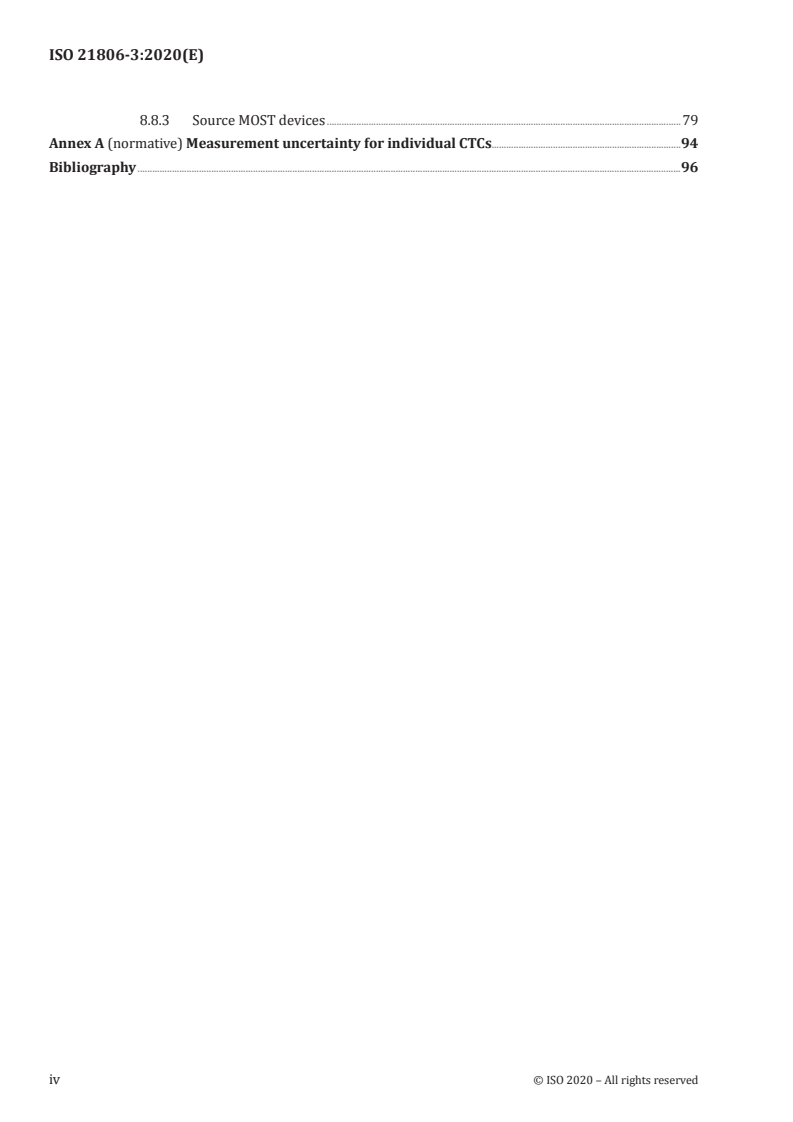 ISO 21806-3:2020 ISO 21806-3:2020 - Road vehicles — Media Oriented Systems Transport (MOST) — Part 3: Application layer conformance test plan
Released:10/21/2020 - Page 4 preview