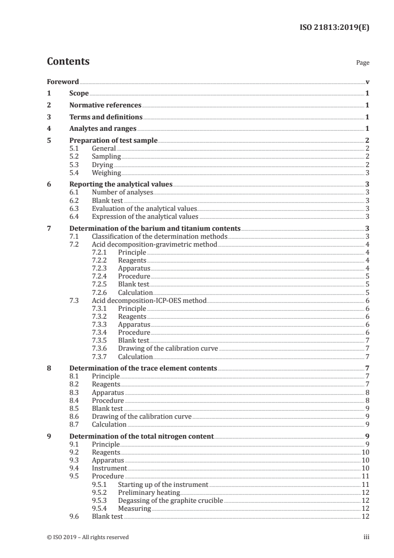 ISO 21813:2019 - Fine ceramics (advanced ceramics, advanced technical ceramics) — Methods for chemical analysis of high purity barium titanate powders
Released:2/22/2019