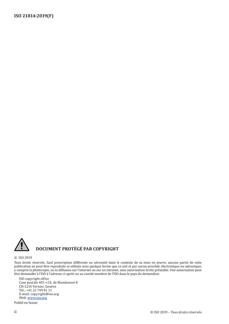 ISO 21814:2019 ISO 21814:2019 - Fine ceramics (advanced ceramics, advanced technical ceramics) — Methods for chemical analysis of aluminium nitride powders
Released:19. 01. 2023 - Page 2 preview
