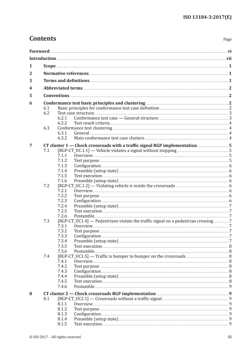 ISO 13184-3:2017 - Intelligent transport systems (ITS) — Guidance protocol via personal ITS station for advisory safety systems — Part 3: Road guidance protocol (RGP) conformance test specification
Released:11/30/2017