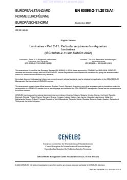 SIST EN 60598-2-11:2013/A1:2022 SIST EN 60598-2-11:2013/A1:2022 - Page 3 preview