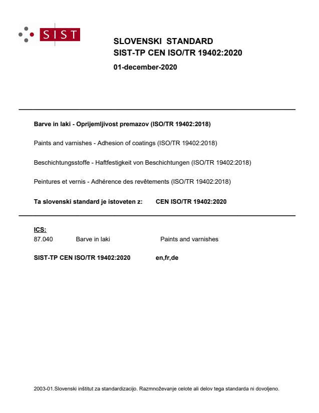 TP CEN ISO/TR 19402:2020