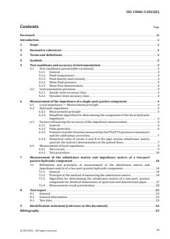 ISO 15086-3:2022 - Hydraulic fluid power — Determination of the fluid-borne noise characteristics of components and systems — Part 3: Measurement of hydraulic impedance
Released:20. 07. 2022 - Page 3 preview
