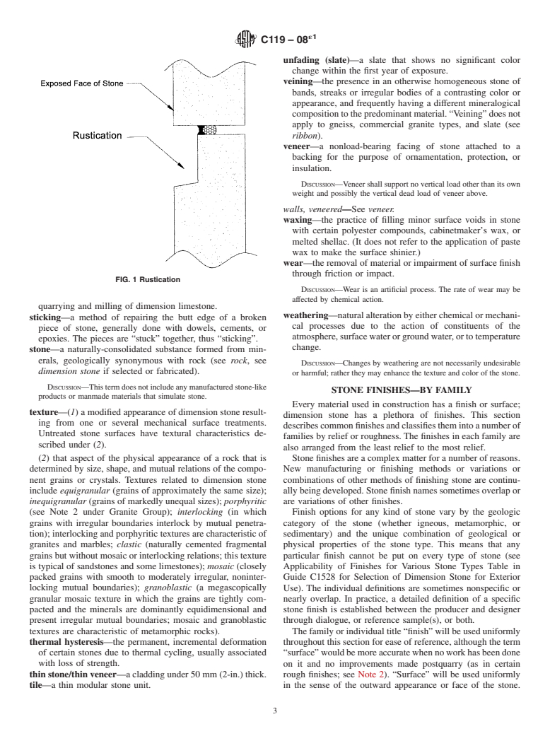 ASTM C119-08e1 - Standard Terminology Relating to Dimension Stone