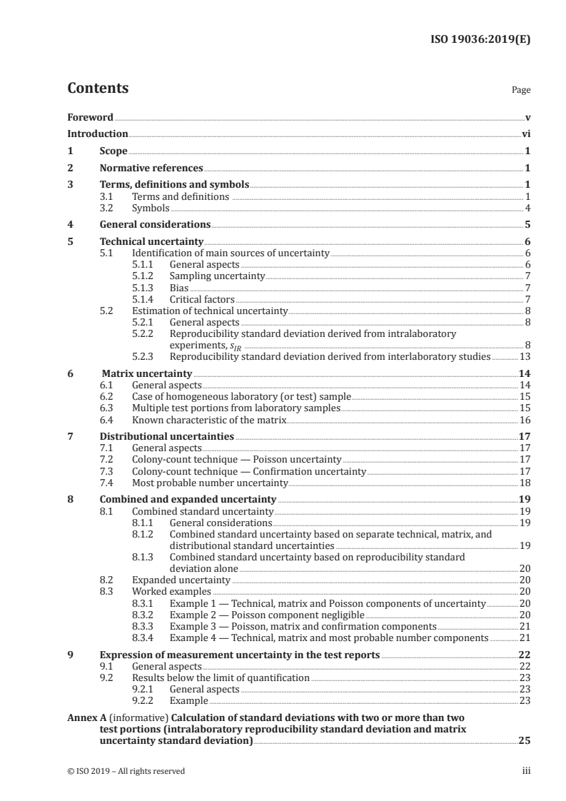 ISO 19036:2019 - Microbiology of the food chain — Estimation of measurement uncertainty for quantitative determinations
Released:11/5/2019