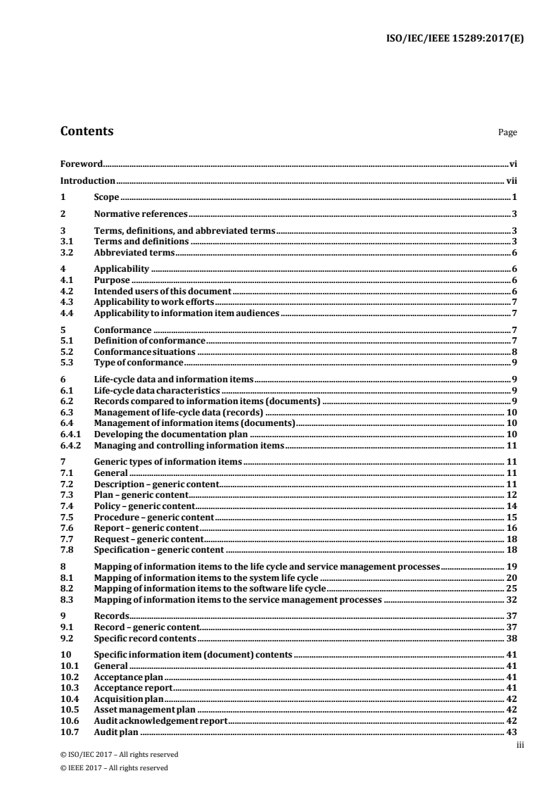 ISO/IEC/IEEE 15289:2017 ISO/IEC/IEEE 15289:2017 - Systems and software engineering — Content of life-cycle information items (documentation)
Released:6/1/2017