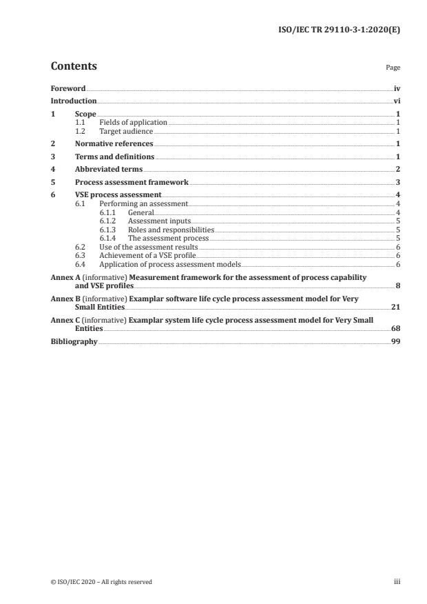 ISO/IEC TR 29110-3-1:2020 - Systems and software engineering -- Lifecycle profiles for Very Small Entities (VSEs)