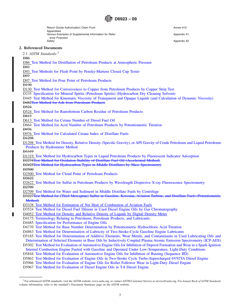 REDLINE ASTM D6923-09 - Standard Test Method for Evaluation of Engine Oils in a High Speed, Single-Cylinder Diesel Engine&#8212;Caterpillar 1R Test Procedure