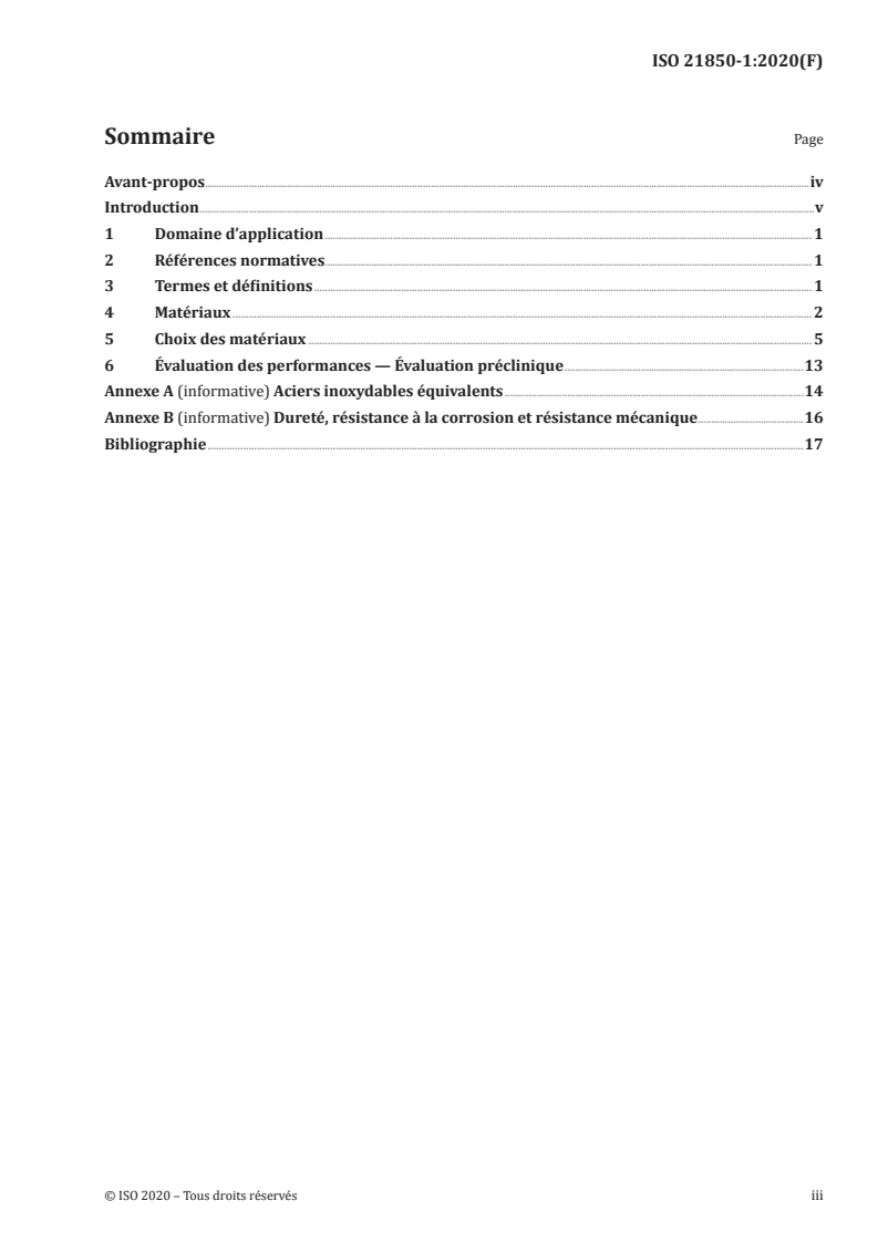 ISO 21850-1:2020 - Médecine bucco-dentaire — Matériaux pour instruments dentaires — Partie 1: Acier inoxydables
Released:4/30/2020