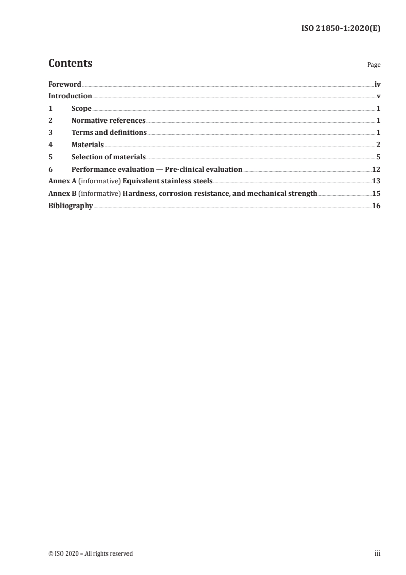 ISO 21850-1:2020 - Dentistry — Materials for dental instruments — Part 1: Stainless steel
Released:4/30/2020