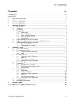 ISO 21853:2020 - Kite — Système de sécurité — Exigences de sécurité et méthodes d'essai
Released:2/14/2020 - Page 3 preview