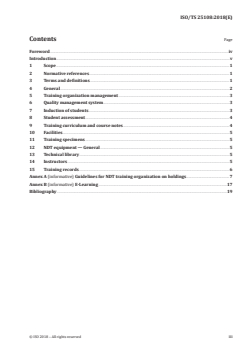 ISO/TS 25108:2018 - Non-destructive testing — NDT personnel training organizations
Released:10/23/2018 - Page 3 preview