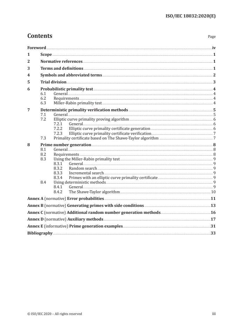 ISO/IEC 18032:2020 ISO/IEC 18032:2020 - Information security — Prime number generation
Released:12/2/2020