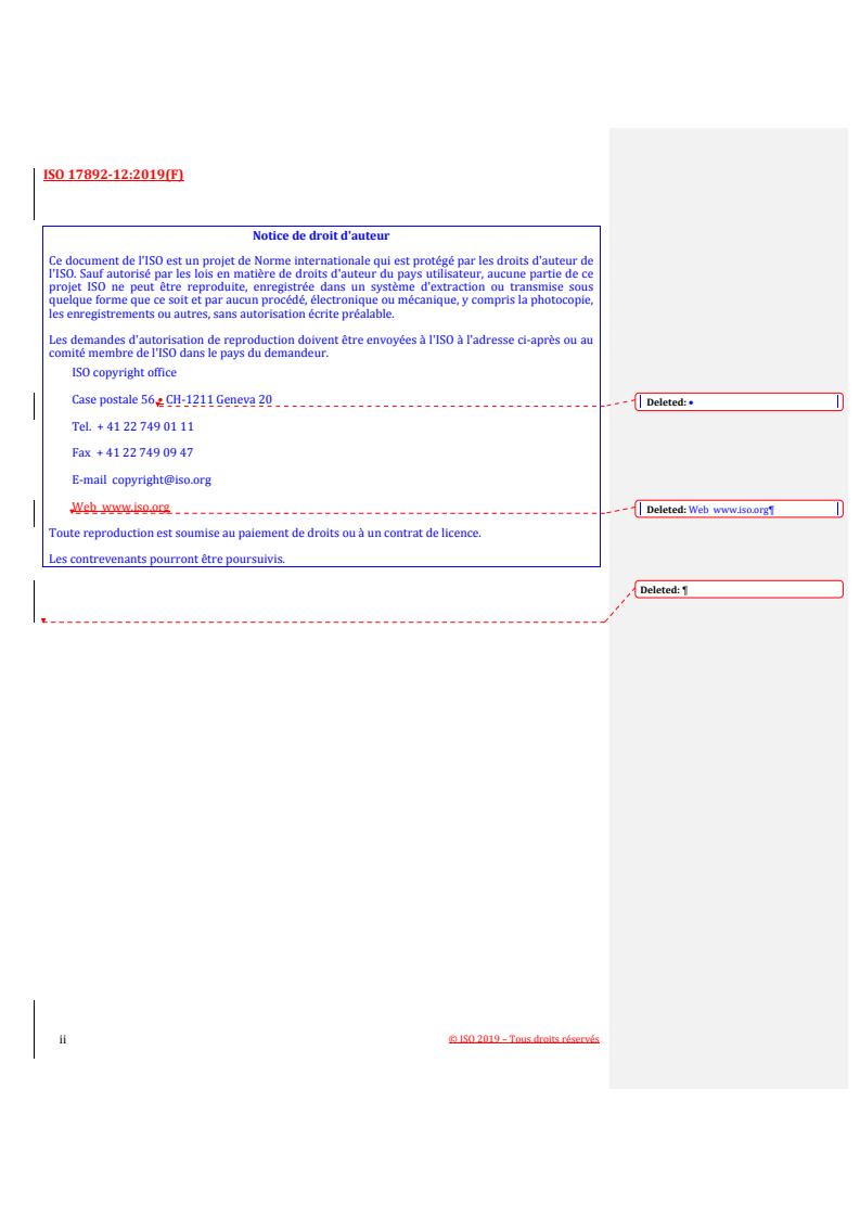 ISO 17892-12:2018 REDLINE ISO 17892-12:2018 - Geotechnical investigation and testing — Laboratory testing of soil — Part 12: Determination of liquid and plastic limits
Released:7/4/2019 - Page 2 preview