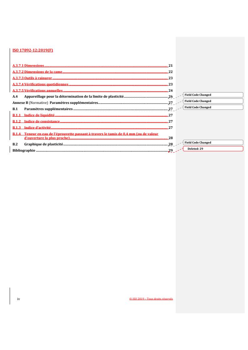 ISO 17892-12:2018 REDLINE ISO 17892-12:2018 - Geotechnical investigation and testing — Laboratory testing of soil — Part 12: Determination of liquid and plastic limits
Released:7/4/2019 - Page 4 preview
