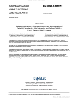 EN 50126-1:2018/A1:2025 - Page 3 preview