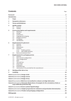 ISO 21881:2019 - Sterile packaged ready for filling glass cartridges
Released:10/18/2019 - Page 3 preview