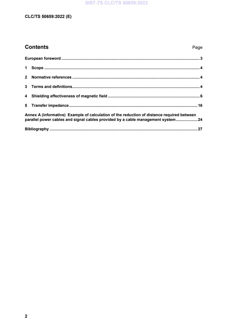 CLC/TS 50659:2022 TS CLC/TS 50659:2023 - BARVE - Page 4 preview