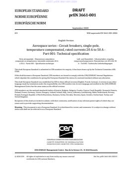 oSIST prEN 3661-001:2020 oSIST prEN 3661-001:2020 - Page 3 preview