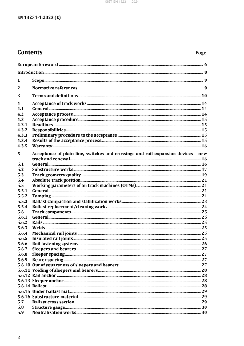 EN 13231-1:2023 EN 13231-1:2024 - Page 4 preview