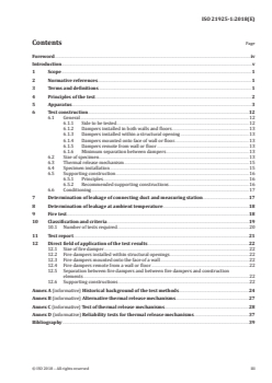 ISO 21925-1:2018 - Fire resistance tests — Fire dampers for air distribution systems — Part 1: Mechanical dampers
Released:11/28/2018 - Page 3 preview