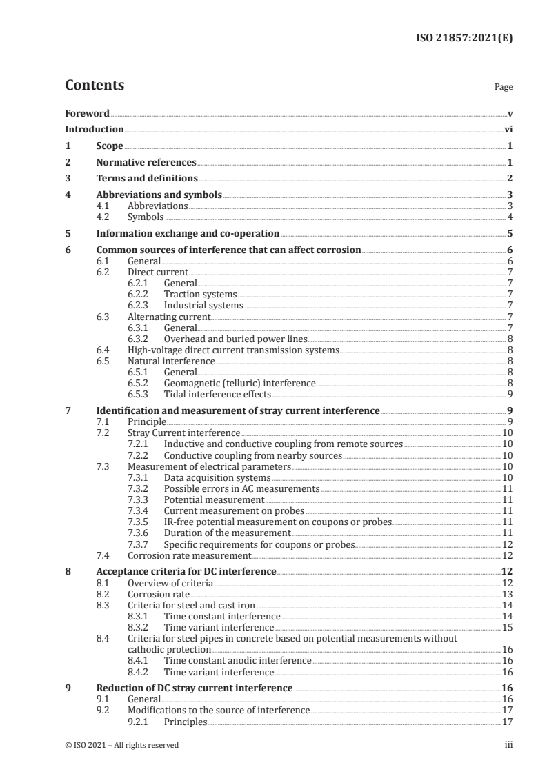 ISO 21857:2021 - Petroleum, petrochemical and natural gas industries — Prevention of corrosion on pipeline systems influenced by stray currents
Released:3/1/2021