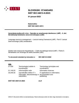 SIST ISO 24613-5:2023 SIST ISO 24613-5:2023 - Page 1 preview