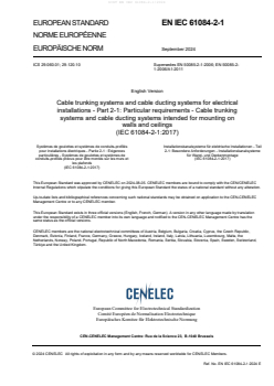 EN IEC 61084-2-1:2024 EN IEC 61084-2-1:2024 - Page 3 preview