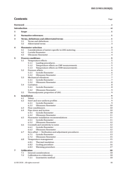 ISO 21903:2020 - Refrigerated hydrocarbon fluids — Dynamic measurement — Requirements and guidelines for the calibration and installation of flowmeters used for liquefied natural gas (LNG) and other refrigerated hydrocarbon fluids
Released:2/10/2020 - Page 3 preview