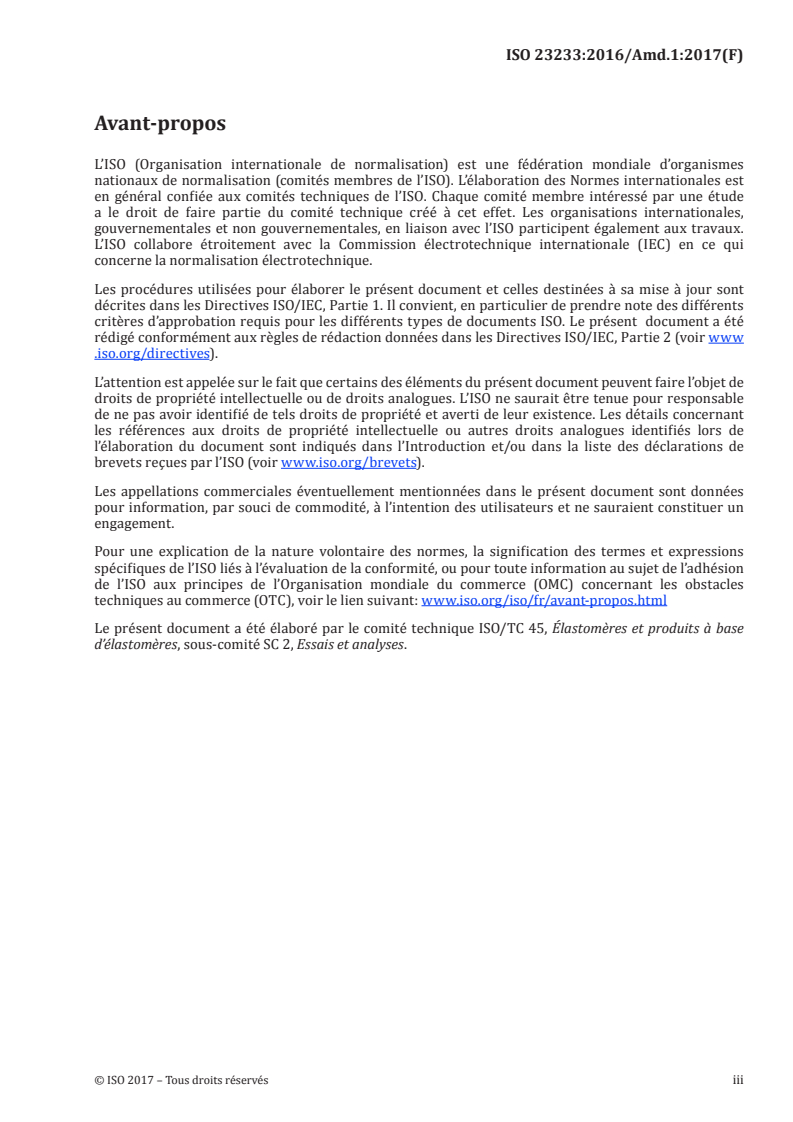 ISO 23233:2016/Amd 1:2017 ISO 23233:2016/Amd 1:2017 - Caoutchouc, vulcanisé ou thermoplastique — Détermination de la résistance à l'abrasion au moyen d'un disque abrasif vertical, motorisé — Amendement 1
Released:3/17/2017