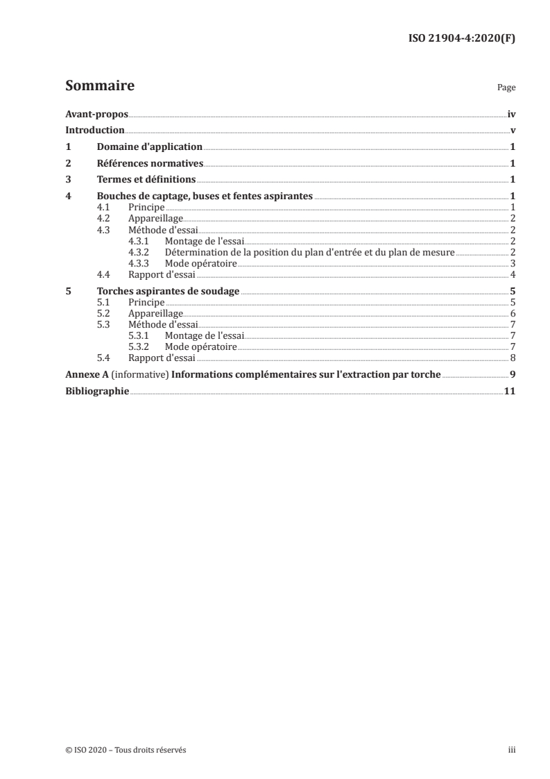 ISO 21904-4:2020 - Hygiène et sécurité en soudage et techniques connexes — Équipements de captage et de filtration des fumées — Partie 4: Détermination du débit volumique minimal d'air des dispositifs de captage
Released:2/21/2020