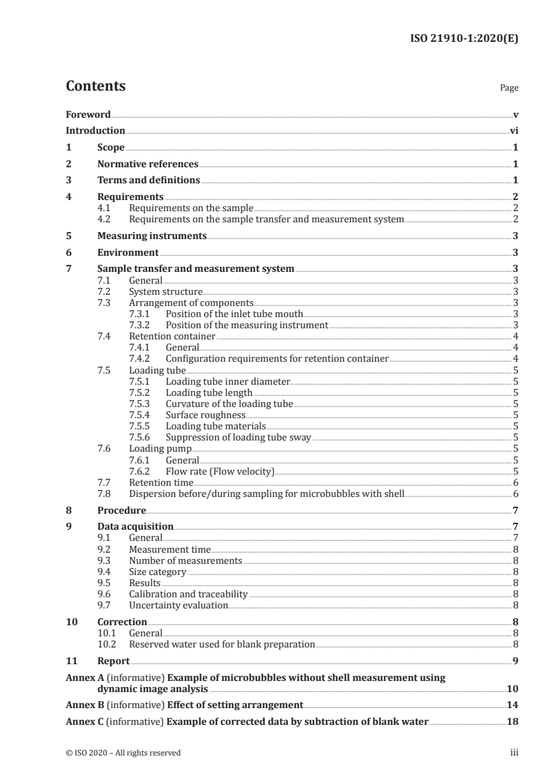 ISO 21910-1:2020 - Fine bubble technology — Characterization of microbubbles — Part 1: Off-line evaluation of size index
Released:1/30/2020