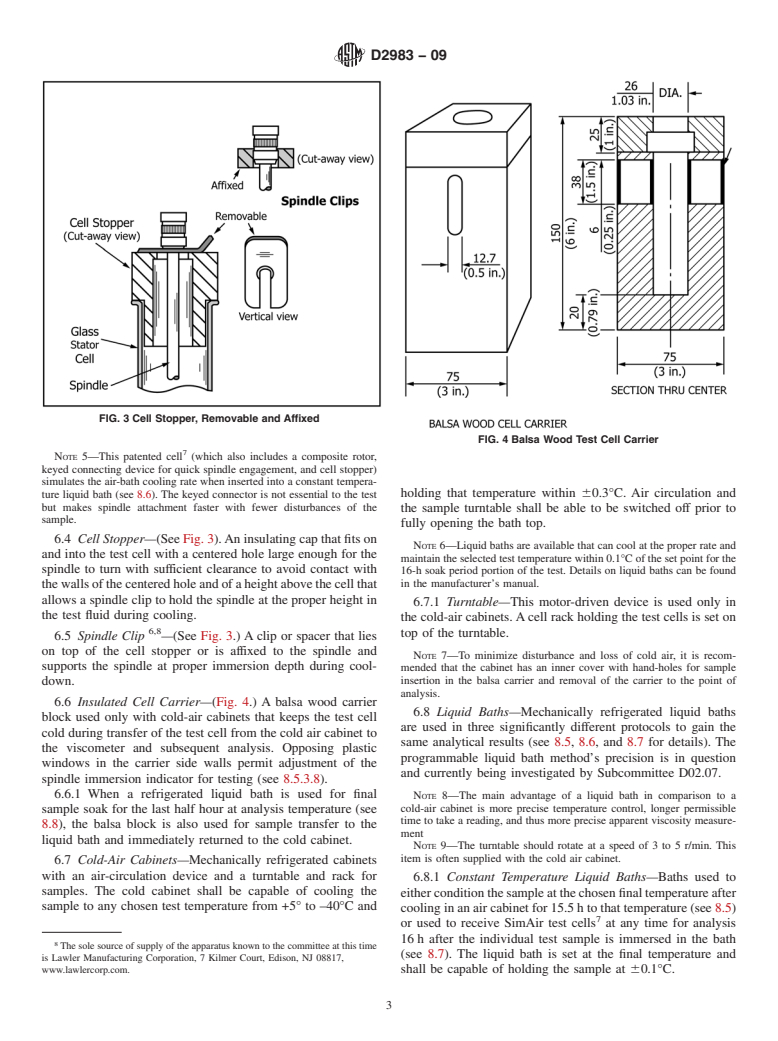 ASTM D2983-09 - Standard Test Method for Low-Temperature Viscosity of Lubricants Measured by Brookfield Viscometer