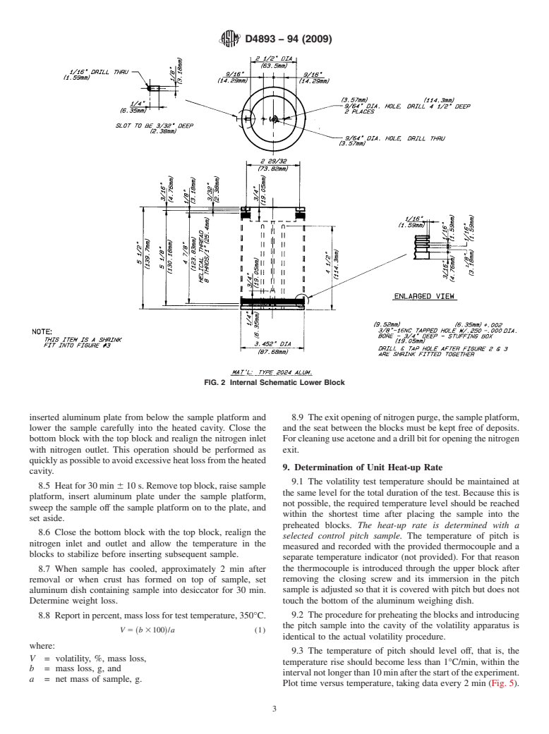 ASTM D4893-94(2009) - Standard Test Method for Determination of Pitch Volatility