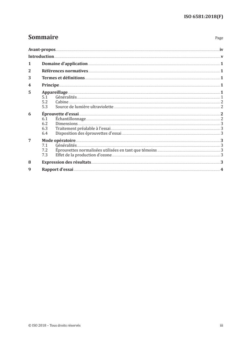 ISO 6581:2018 - Anodisation de l'aluminium et de ses alliages — Détermination de la solidité comparée à la lumière ultraviolette et à la chaleur des couches anodiques colorées
Released:9/3/2018