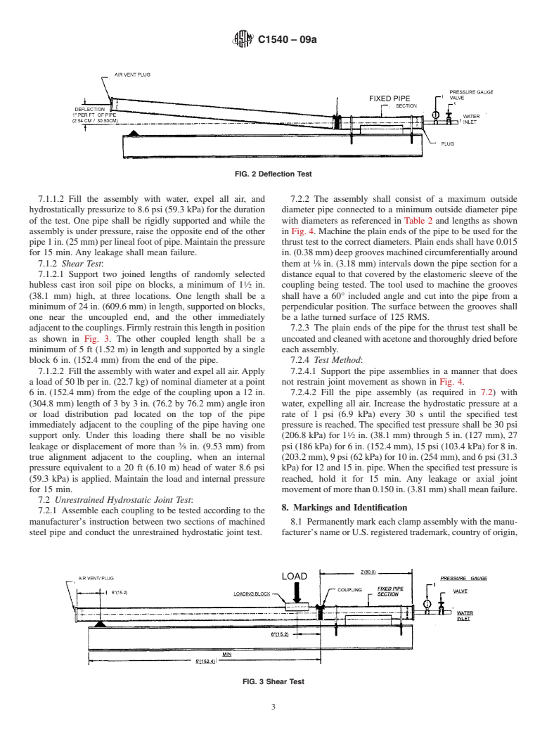 ASTM C1540-09a - Standard Specification for Heavy Duty Shielded Couplings Joining Hubless Cast Iron Soil Pipe and Fittings