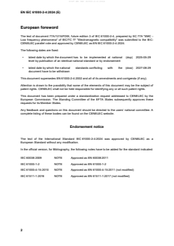 SIST EN IEC 61000-2-4:2024 - BARVE - Page 4 preview
