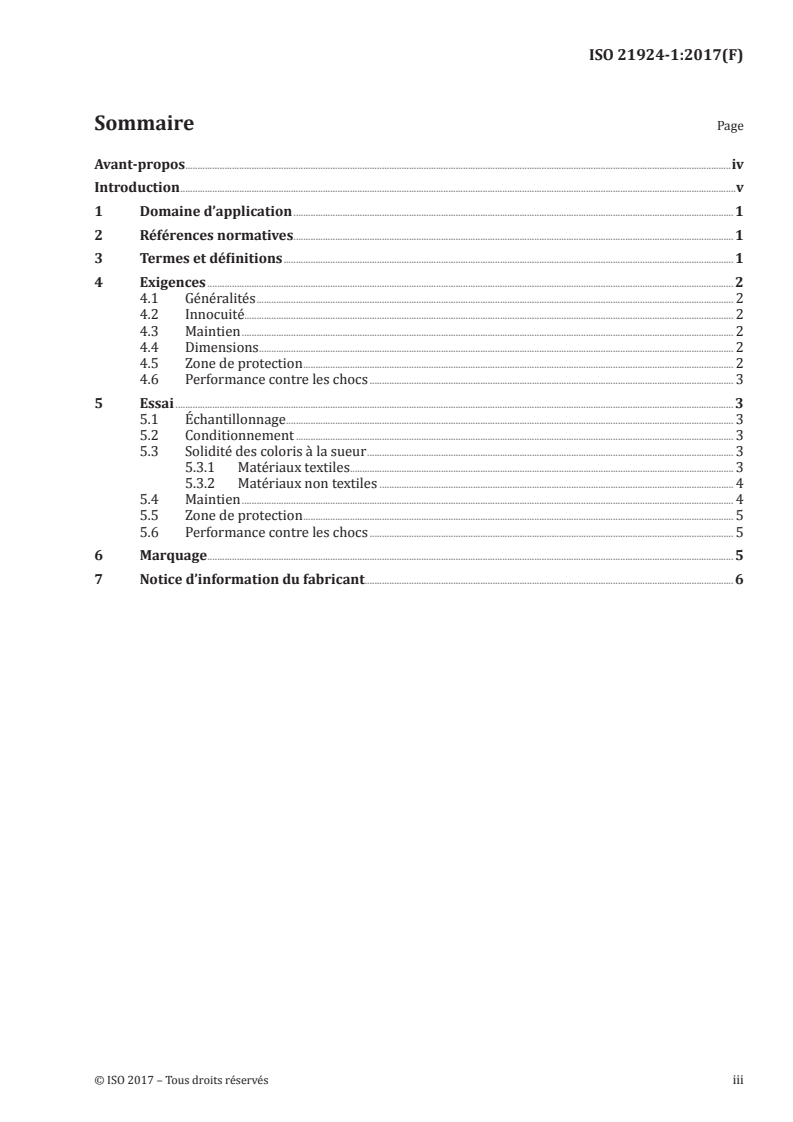 ISO 21924-1:2017 - Équipement de protection pour les arts martiaux — Partie 1: Exigences et méthodes d'essai générales
Released:12/18/2017