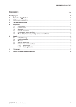 ISO 21924-3:2017 ISO 21924-3:2017 - Équipement de protection pour les arts martiaux — Partie 3: Exigences et méthodes d'essai complémentaires relatives aux protège-torses
Released:12/18/2017 - Page 3 preview
