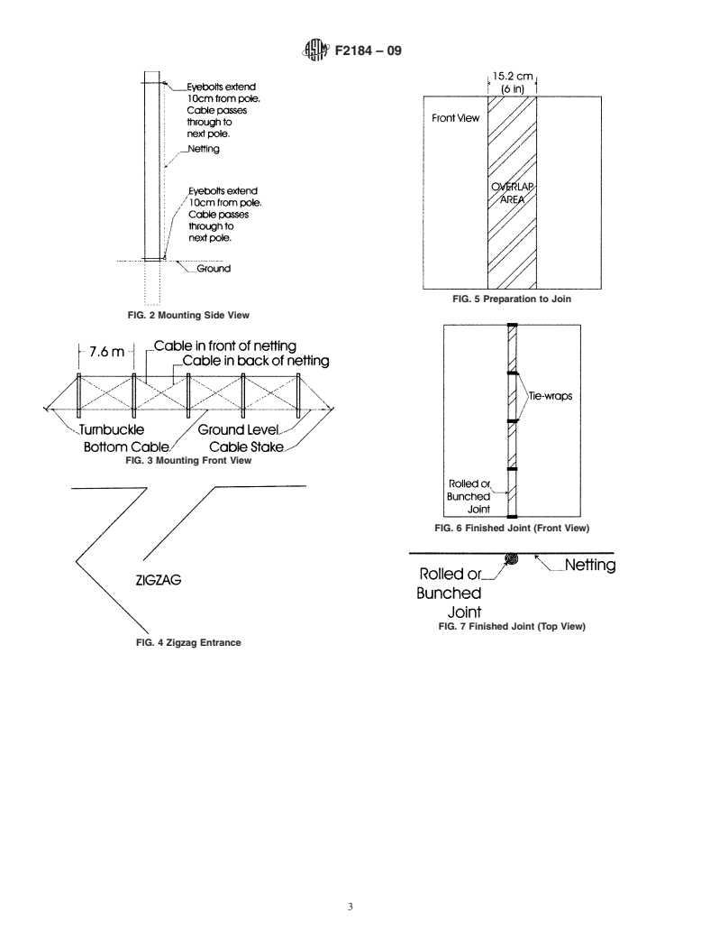 ASTM F2184-09 - Standard Guide for Installation of Paintball Barrier Netting