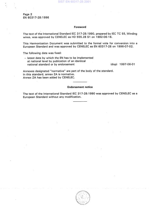 EN 60317-28:1996 EN 60317-28:2001 - Page 4 preview