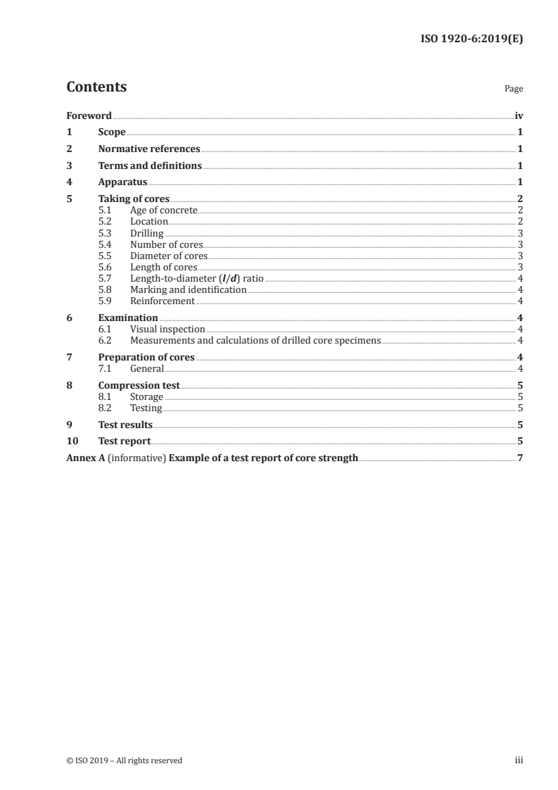 ISO 1920-6:2019 - Testing of concrete — Part 6: Sampling, preparing and testing of concrete cores
Released:10/11/2019