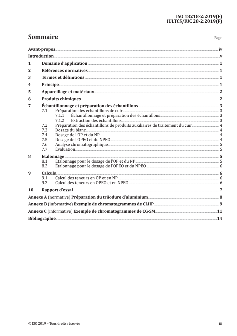 ISO 18218-2:2019 - Cuir — Détermination des alkylphénols éthoxylés — Partie 2: Méthode indirecte
Released:6/18/2019