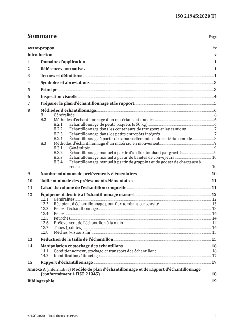 ISO 21945:2020 - Biocombustibles solides — Méthode d'échantillonnage simplifiée pour les applications à petite échelle
Released:4/23/2020