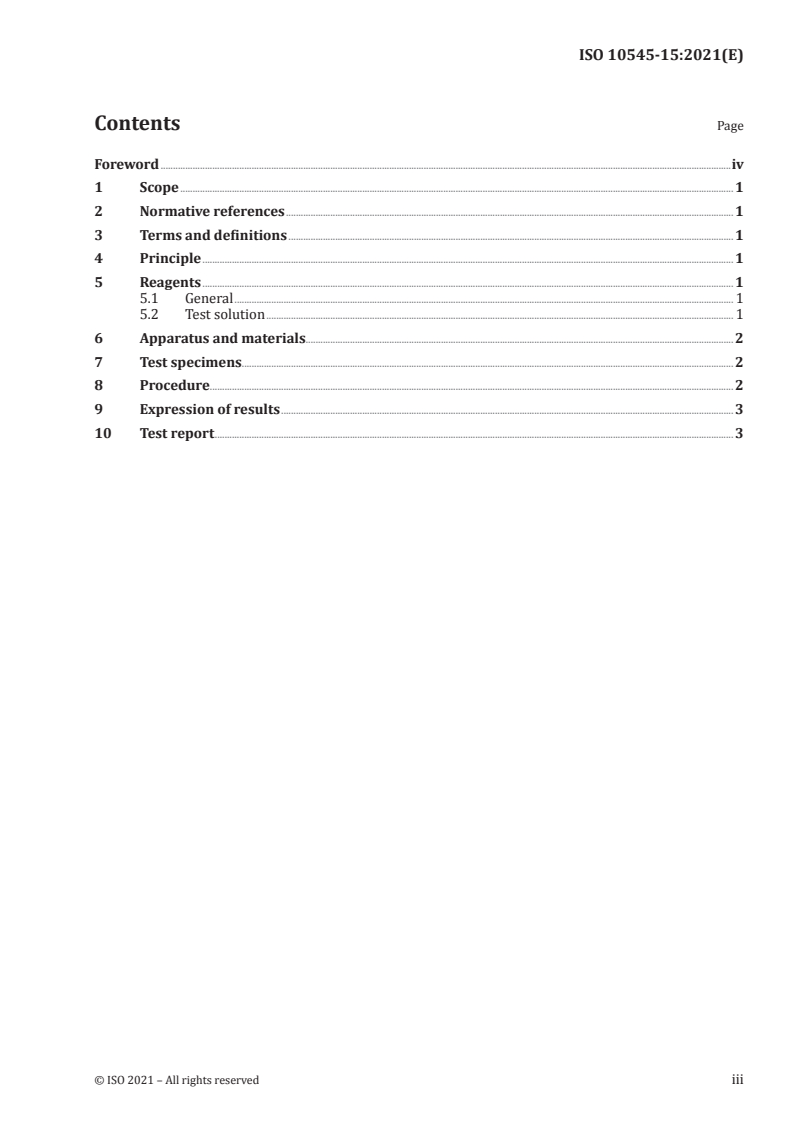 ISO 10545-15:2021 - Ceramic tiles — Part 15: Determination of lead and cadmium given off by tiles
Released:6/15/2021