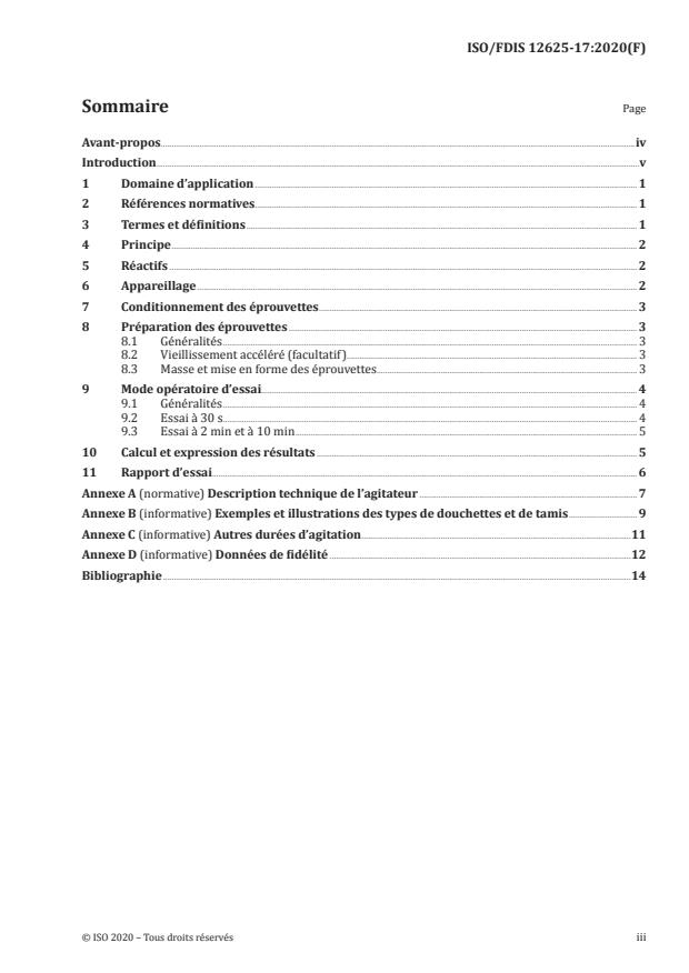 ISO/FDIS 12625-17:Version 28-nov-2020 - Papier tissue et produits tissue